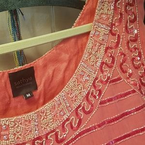 GORGEOUS ARGENTINIAN  BOUTIQUE BEADED TOP